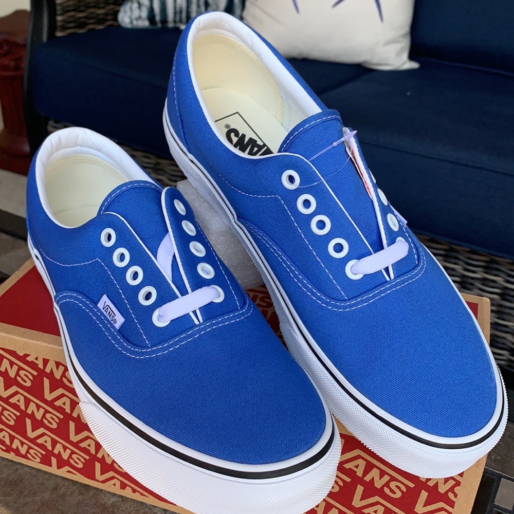 VANS ERA NEBULAS BLUE/TRUE WHITE WMNS - Picture 1 of 16